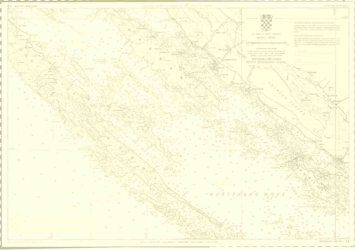 Námořní mapa